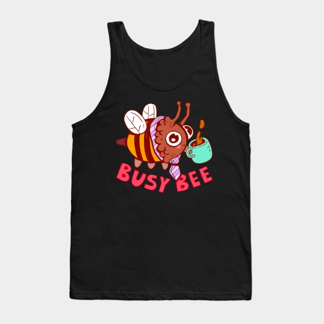 busy bee Tank Top by Alex Smith Illustration 